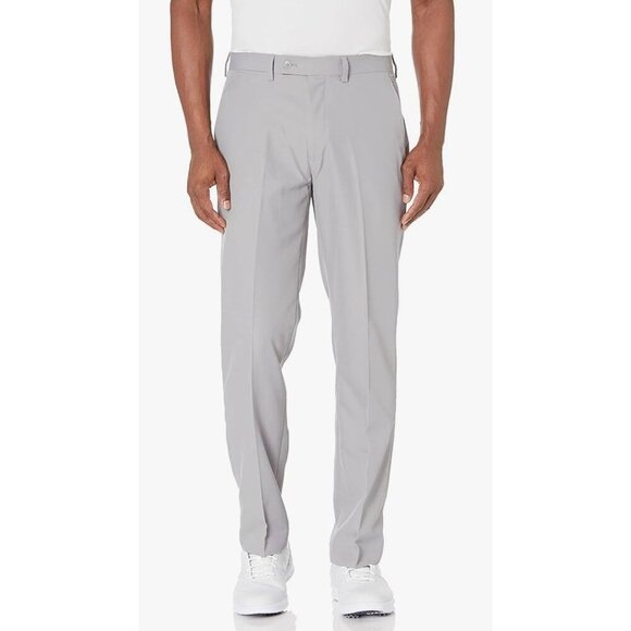 Louis Raphael Modern Fit Golf Pants Mens 42x32 Gray No Iron - Picture 1 of 12